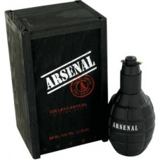 Arsenal Black By Gilles Cantuel For Men - 3.4 EDT Spray ..